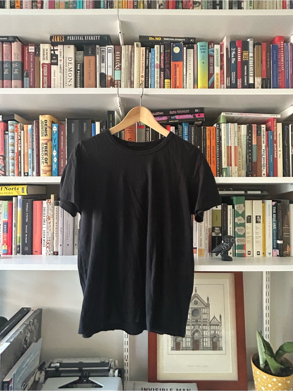 Jenni Kayne Cotton Basic Tee - Picture 1 of 3